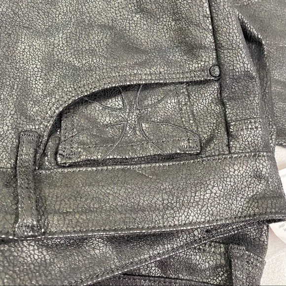 Habitual • Black Coated Glitter Skinny Jeans. Size 28 - Picture 16 of 16